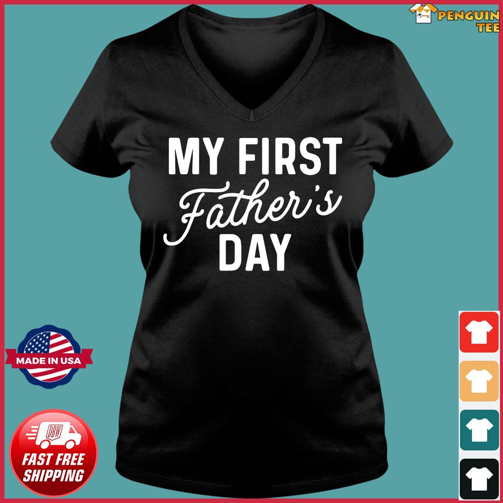 first fathers day shirt