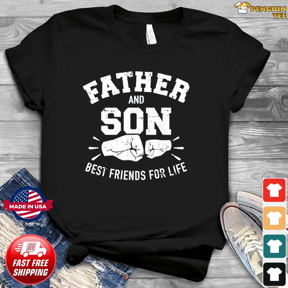 Father and son best friends for life chicago cubs American flag shirt,  hoodie, sweater, long sleeve and tank top