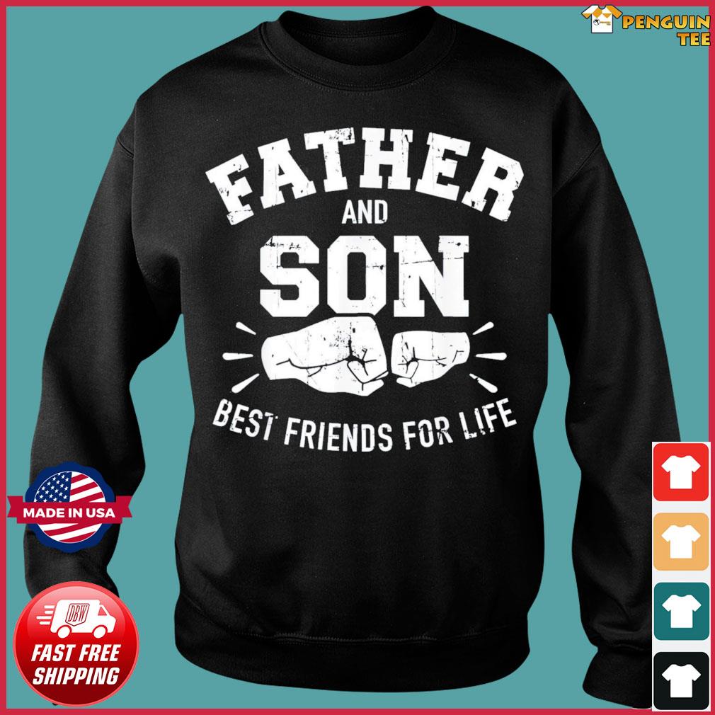 Father and son best friends for life chicago cubs American flag shirt,  hoodie, sweater, long sleeve and tank top