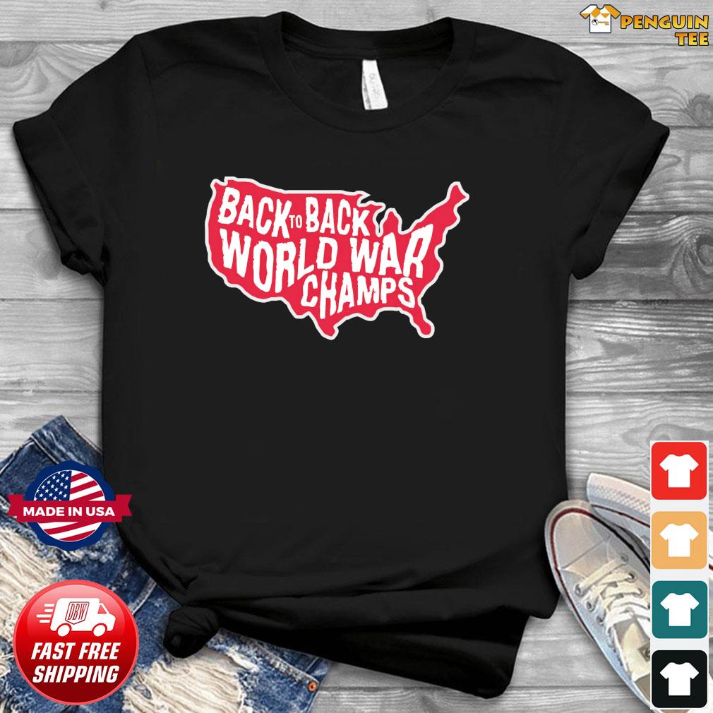 back to back world war champs sweatshirt