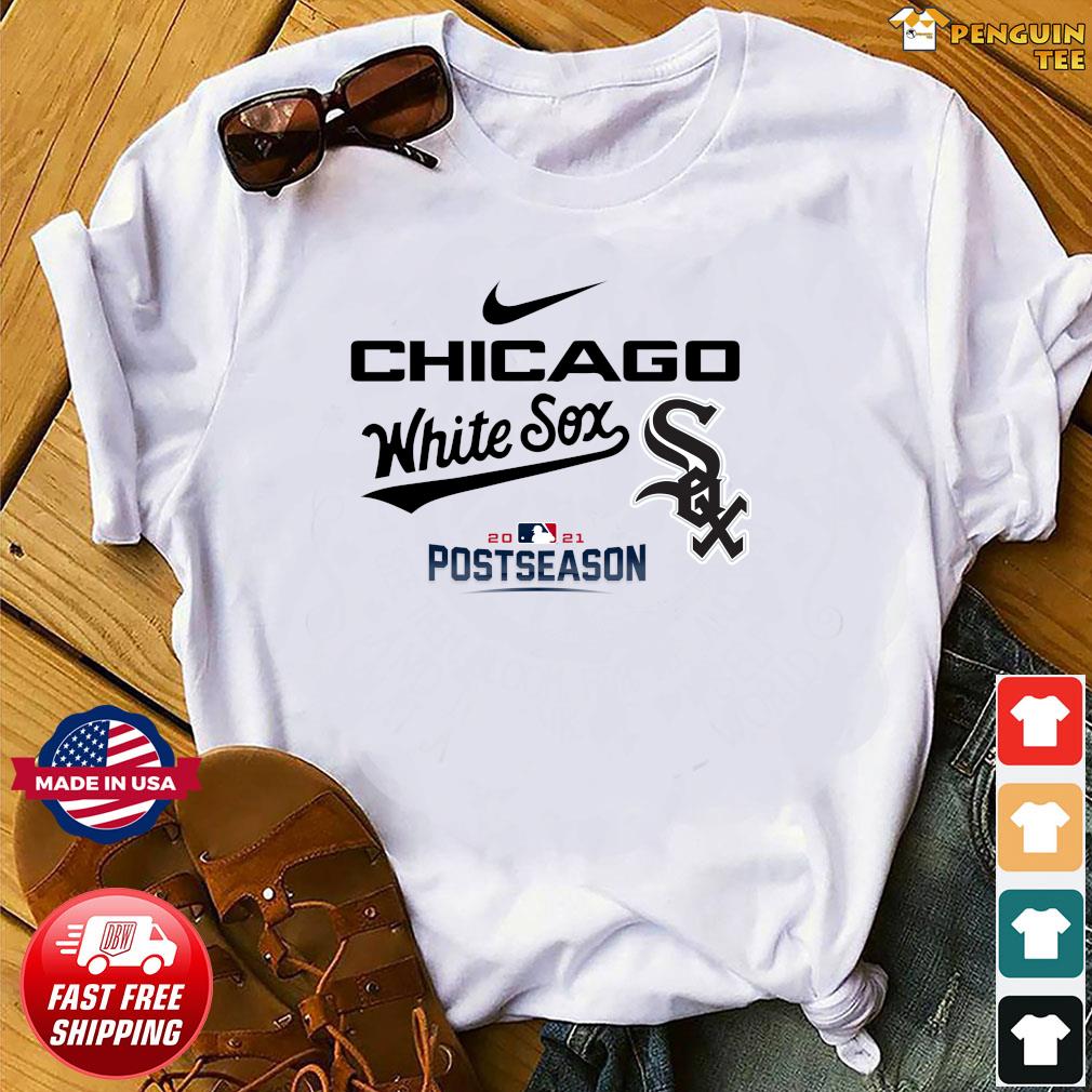 Chicago white sox nike 2021 postseason authentic collection dugout