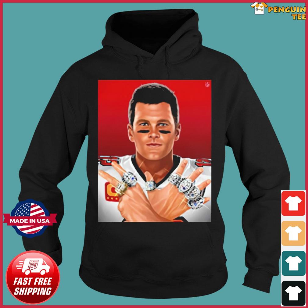 Tom Brady 7 Rings MVP Super Bowl Shirt, hoodie, sweater, long sleeve and  tank top