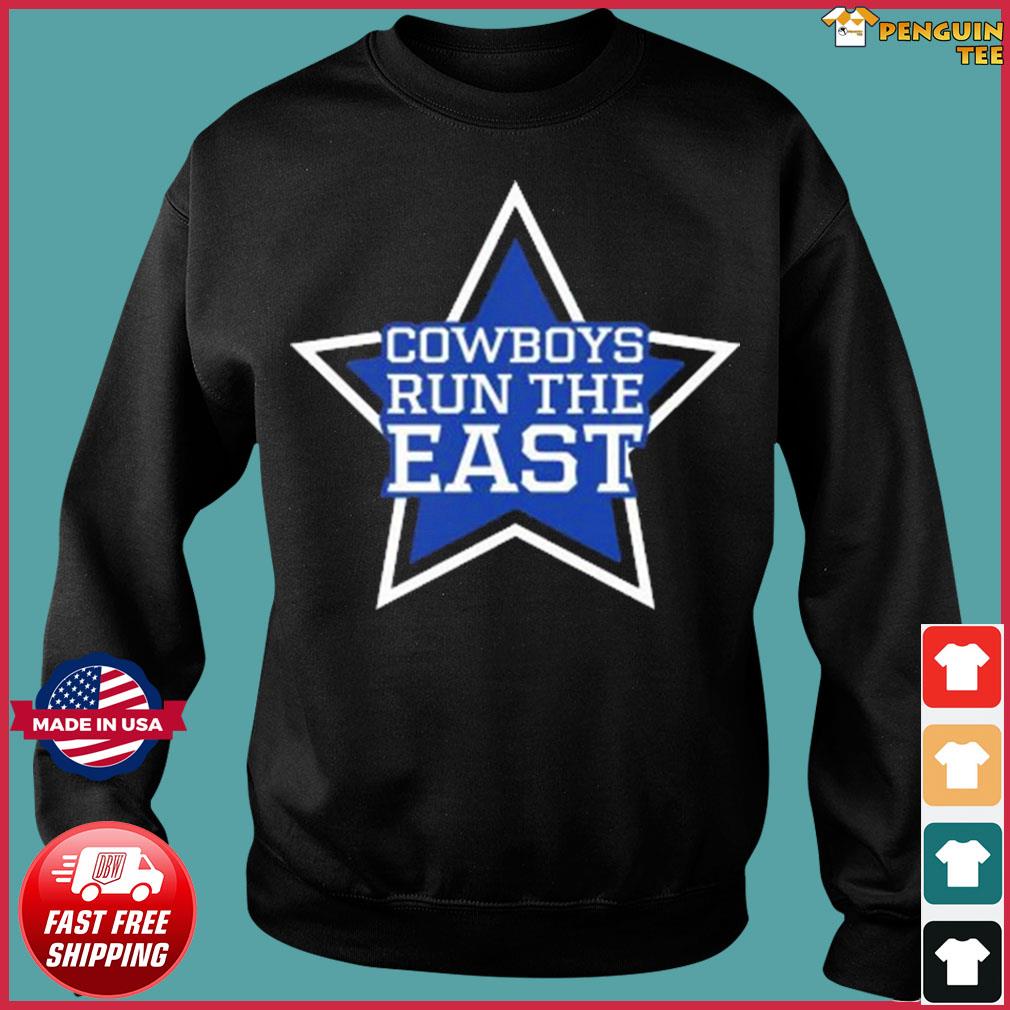 Cowboys Run The East Cool American Football Unisex T-Shirt - Guineashirt  Premium ™ LLC