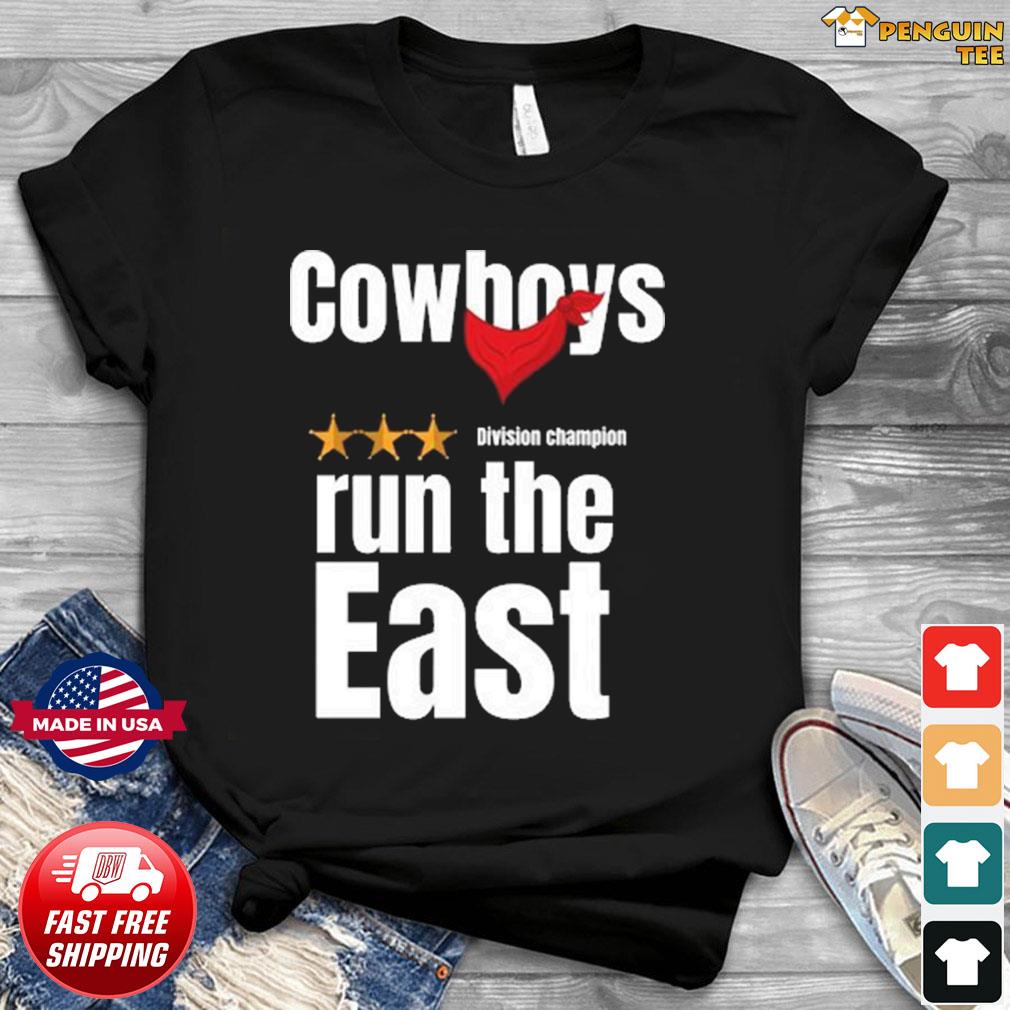 Cowboys Run The East Cool American Football Unisex T-Shirt - Guineashirt  Premium ™ LLC