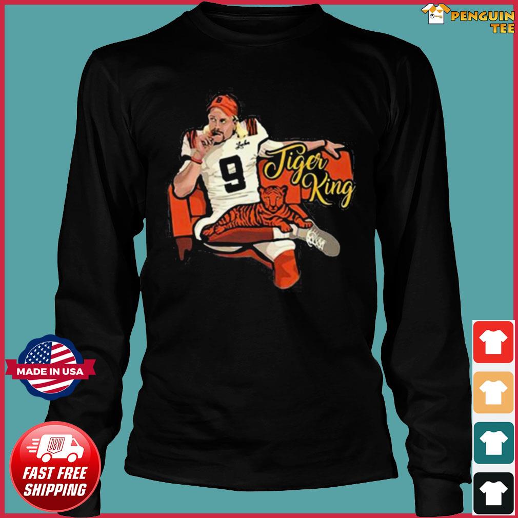 Premium Bengals Joe Burrow Tiger King Shirt, hoodie, sweater, long sleeve  and tank top