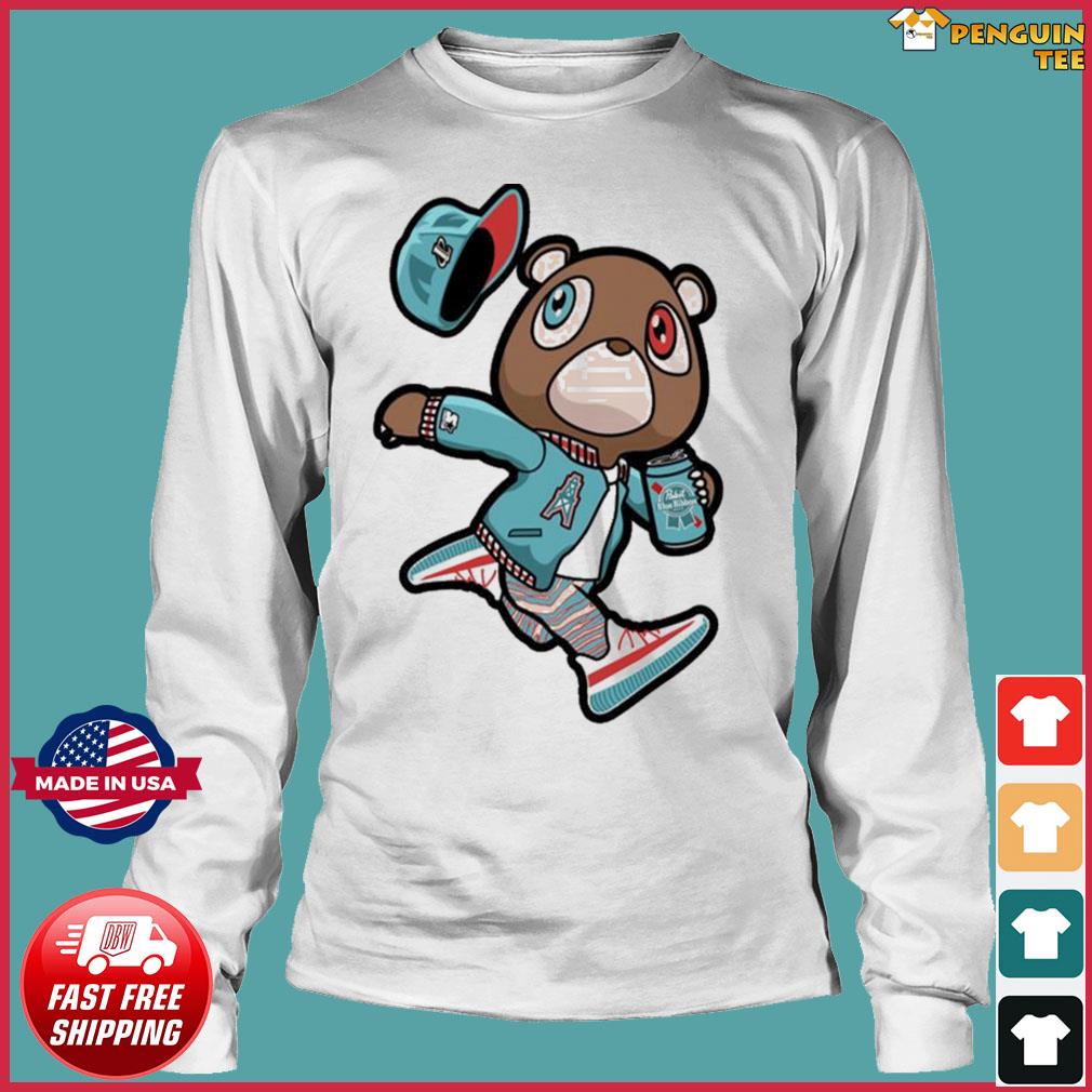 Kanye West Dropout Bear Houston Oilers Vintage Graduation Unisex T