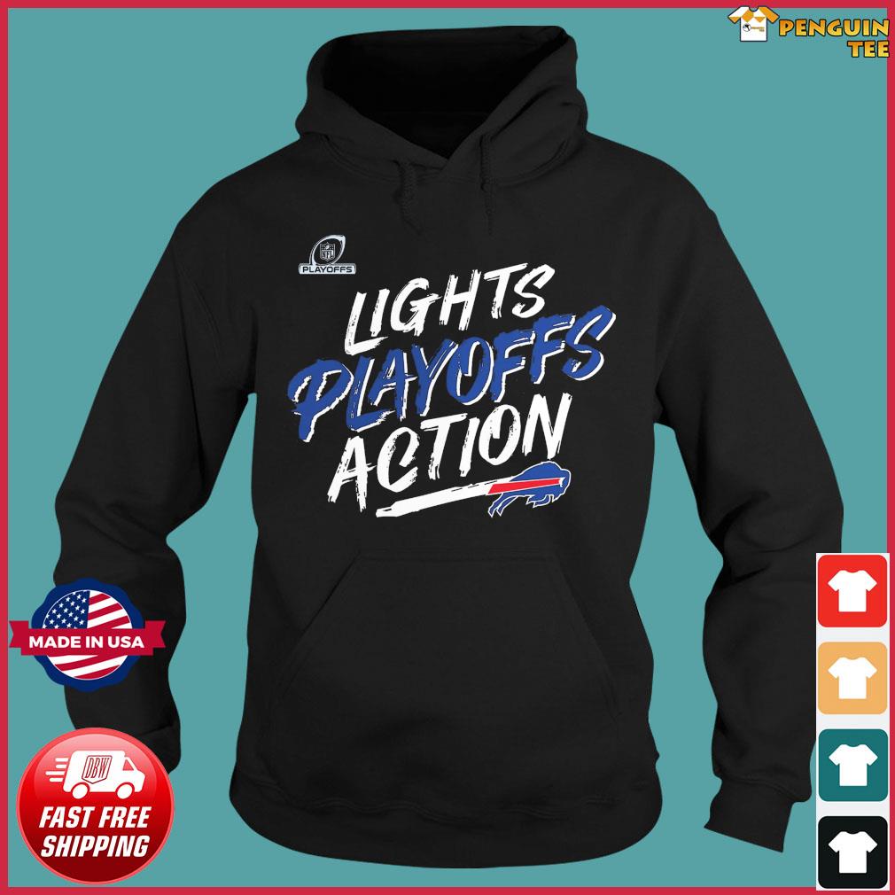 Buffalo Bills 2021 NFL Playoffs Lights Playoffs action shirt, hoodie,  sweater, long sleeve and tank top