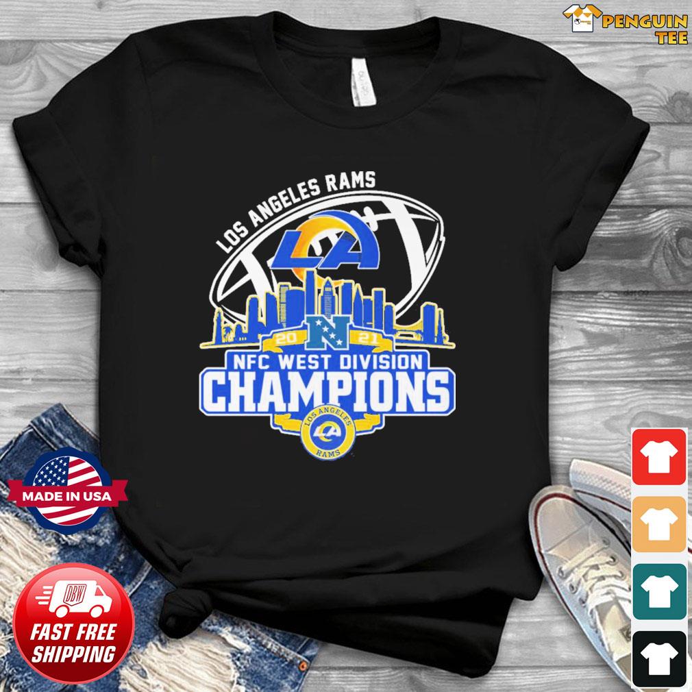 Los Angeles Rams NFC West Champions 2021 2022 T-Shirt - REVER LAVIE