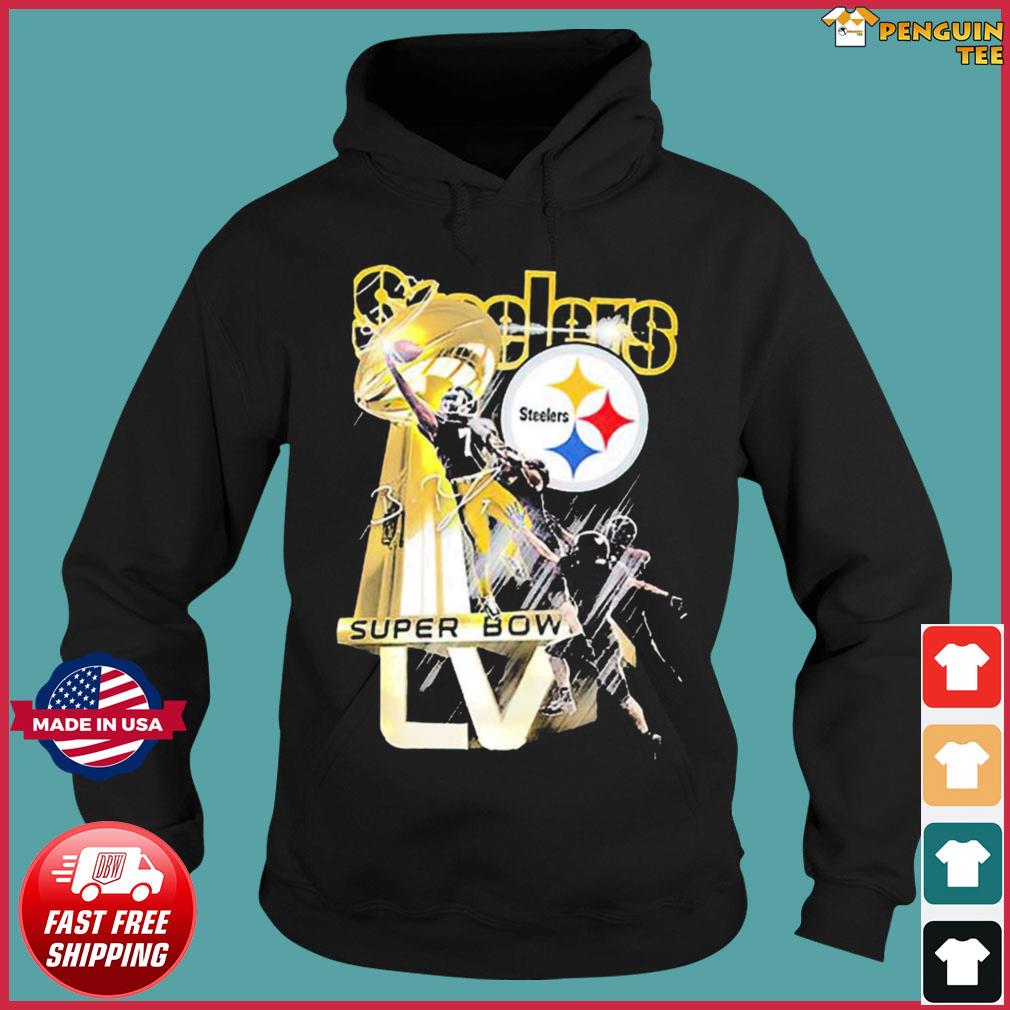 Ben Roethlisberger Shirt Super Bowl LV Trophy Pittsburgh Steelers Gift -  Personalized Gifts: Family, Sports, Occasions, Trending