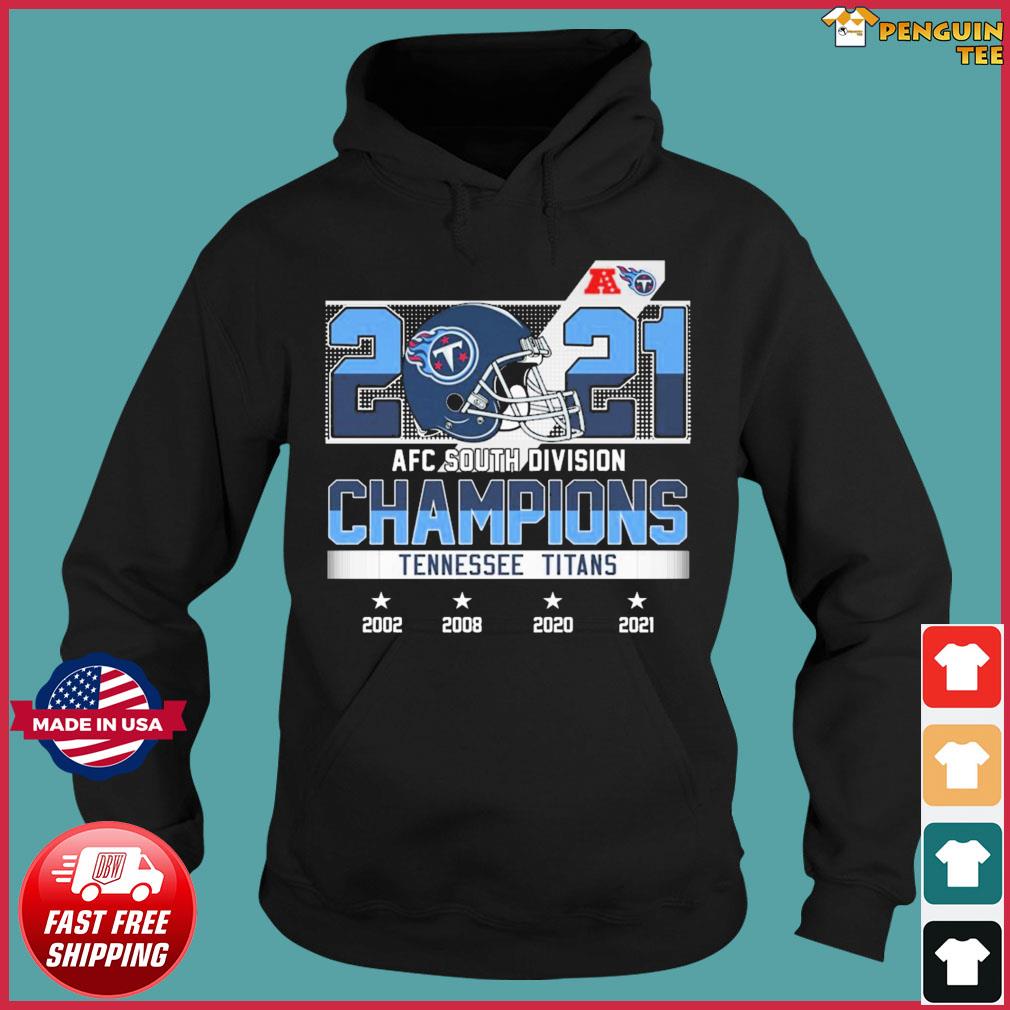 Tennessee Titans 2020 AFC South Division Champions shirt, hoodie, sweater,  long sleeve and tank top