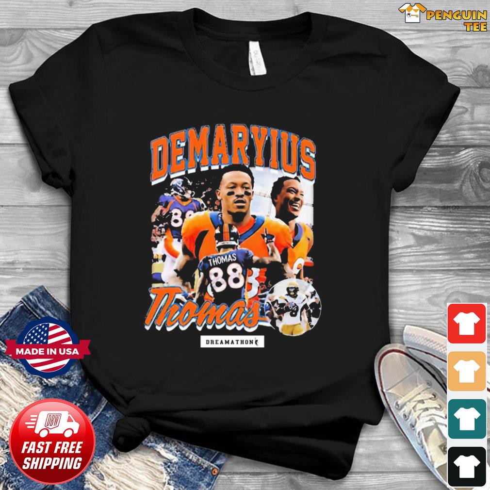 Premium von miller wearing demaryius thomas dreamathon 88 nfl signature  shirt, hoodie, sweater, long sleeve and tank top