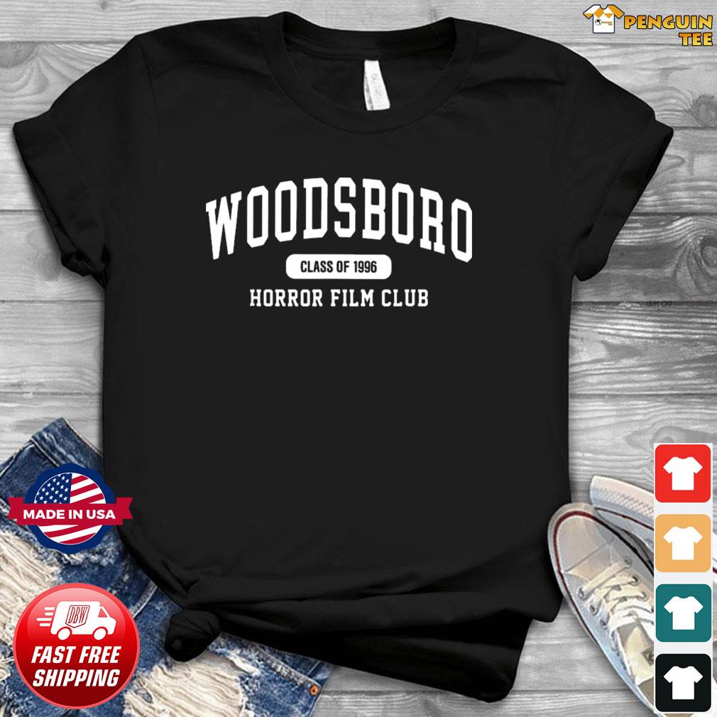 Woodsboro High School Class of 1996 Horror Film Club Vintage Shirt, hoodie,  sweater, long sleeve and tank top