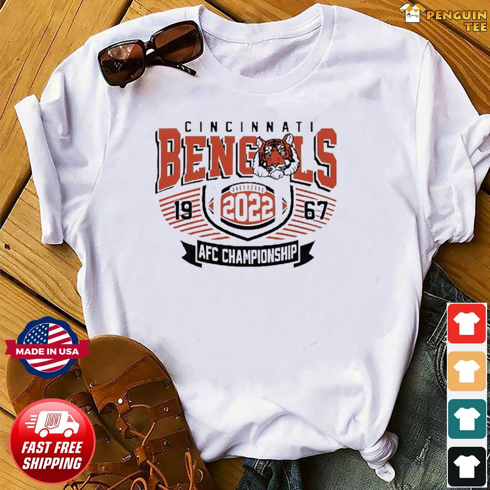 Cincinnati Bengals 2022 Afc Champions T-shirt - Creamtee