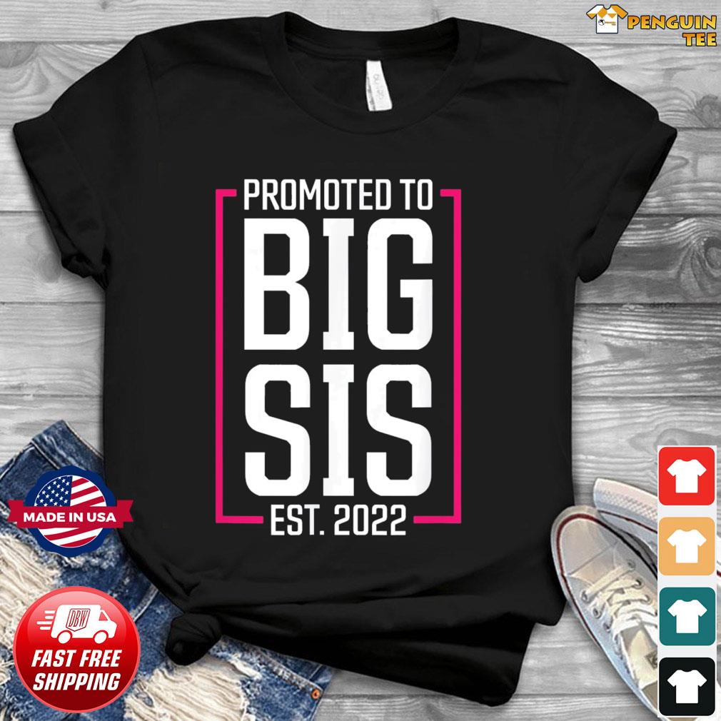 promoted to big sister shirt 2022