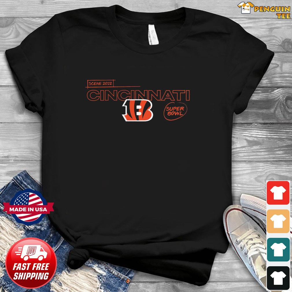 FREE shipping Scene 2022 Cincinnati bengals super bowl shirt, Unisex tee,  hoodie, sweater, v-neck and tank top