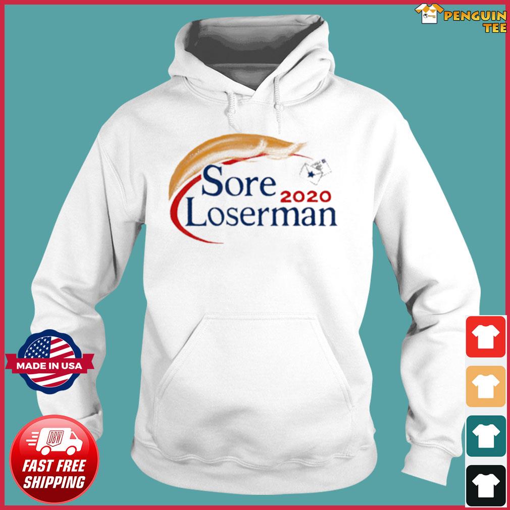 sore loserman t shirts