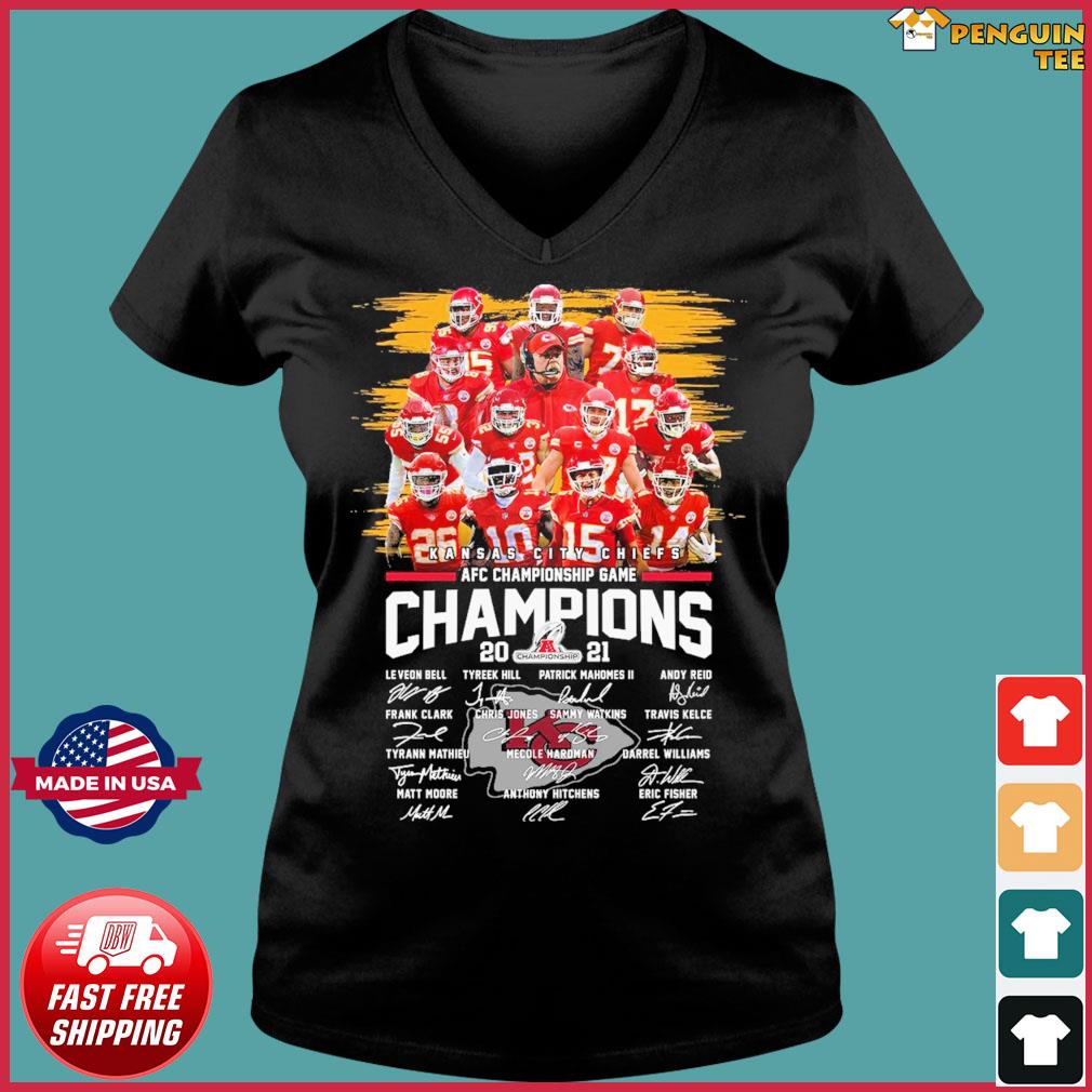 chiefs championship shirts