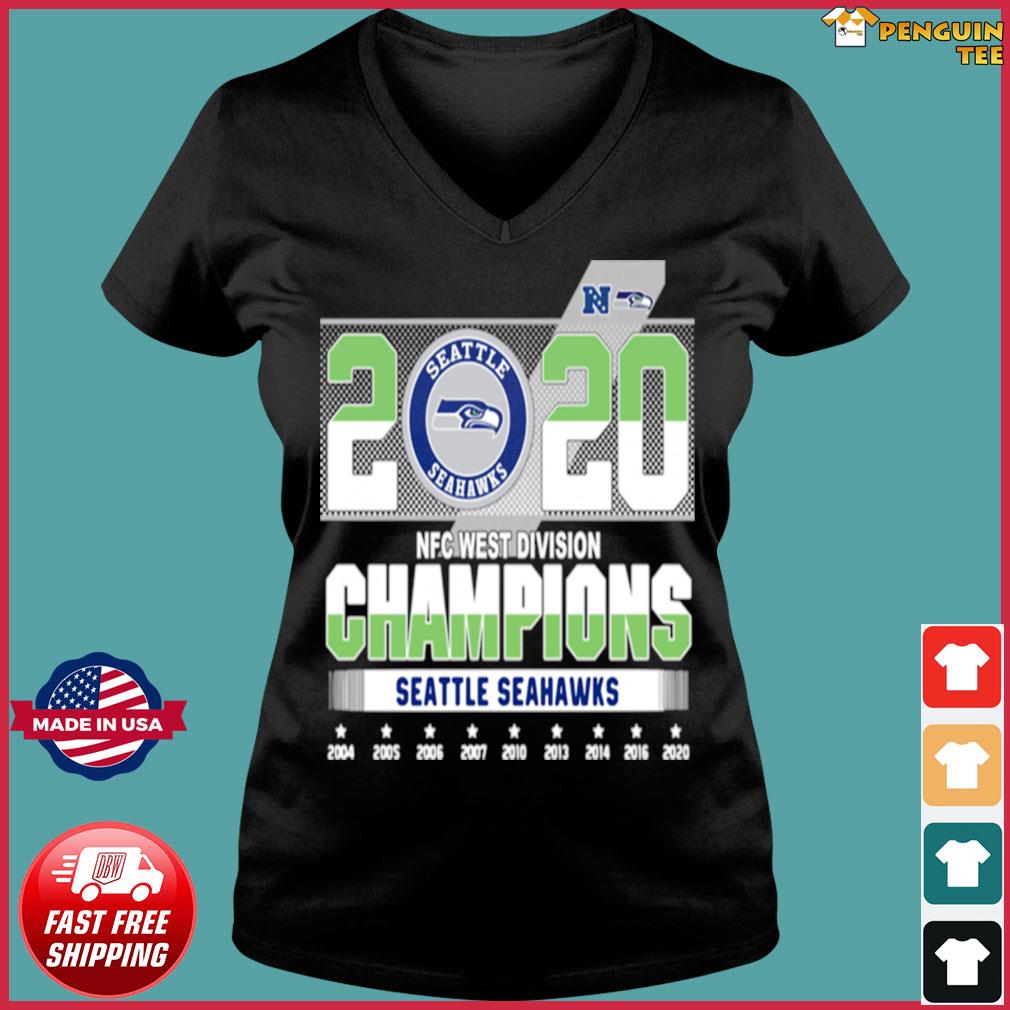 Seattle Seahawks 2020 NFC West Division Champions 2004-2020 shirt S-5XL NEW  Shirts Clothing, Shoes & Accessories Men's Clothing
